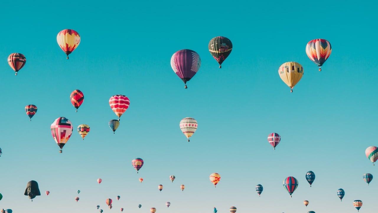 Lots of balloons