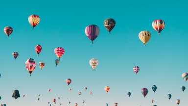 Lots of balloons