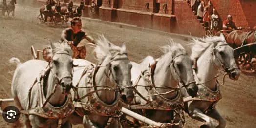 Chariot with horses
